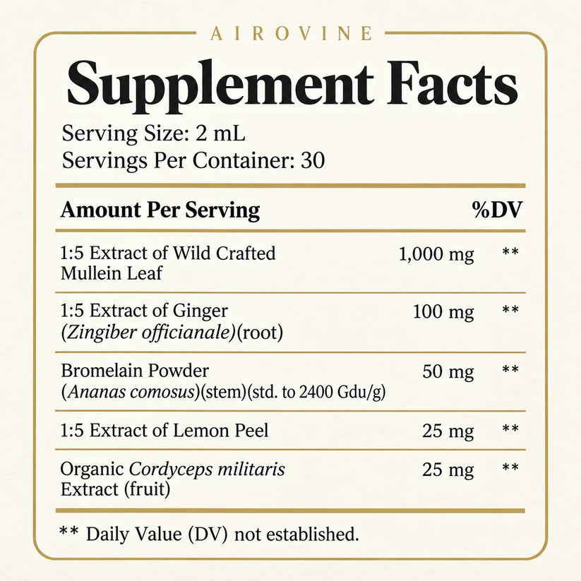 New Maximum Potency Mullein Drops