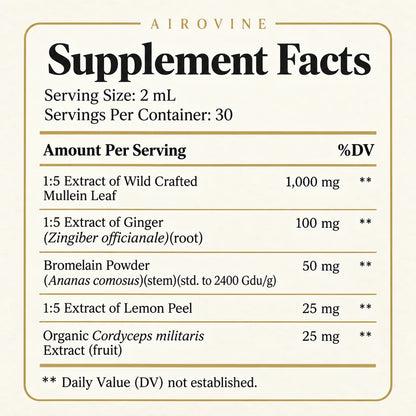 New Maximum Potency Mullein Drops