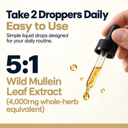 New Maximum Potency Mullein Drops